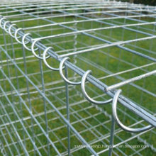 Vidaxl Mesh 50X100mm Wire 4mm Galvanized Welded Gabion Cage for Retaining Wall